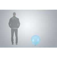 Riesenballon hellblau 55cm
