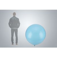 Riesenballon hellblau 115cm