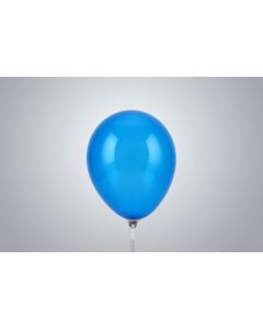 Miniballons 15 cm cristal bleu saphir