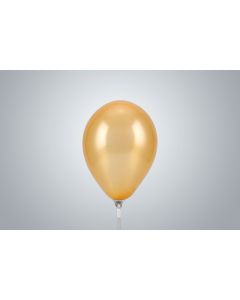 Miniballons 15 cm or métallisé