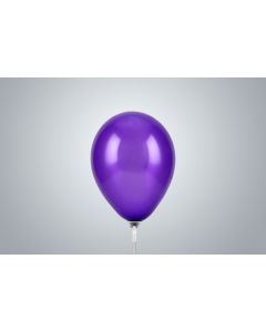 Miniballons 15 cm pourpre métallisé
