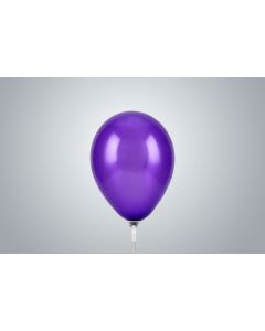 Palloncini mini 15 cm metallizzati porpora