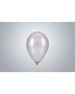 Miniballons 15 cm argent métallisé