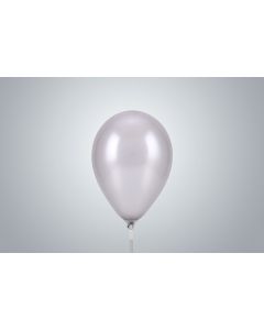 Palloncini mini 15 cm metallizzati argento