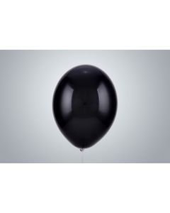 Ballons 35 cm noir non remplis
