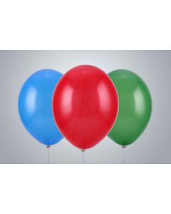 Ballons 35 cm multicolores assortis non remplis