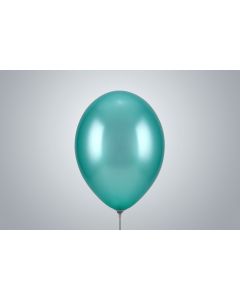 Palloncini 35 cm metallizzati verdi non riempiti