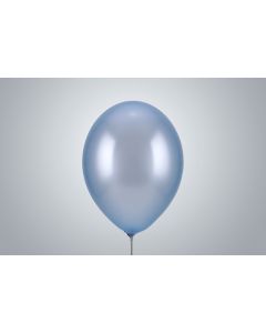 Palloncini 35 cm metallizzati celesti non riempiti