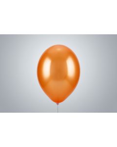 Palloncini 35 cm metallizzati arancioni non riempiti