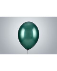 Ballone 35cm metallic forstgrün nicht gefüllt