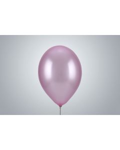 Ballone 35cm metallic rosa nicht gefüllt