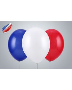 Ballone 35cm Länderset Frankreich nicht gefüllt
