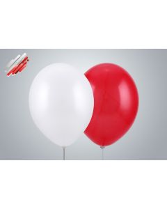Ballone 35cm Länderset Polen nicht gefüllt