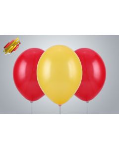 Ballone 35cm Länderset Spanien nicht gefüllt