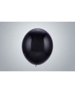 Ballone 35cm Premium schwarz nicht gefüllt