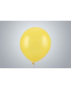 Ballons 40 cm extrarésistants jaune non remplis