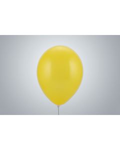 Ballons 35 cm premium jaune non remplis