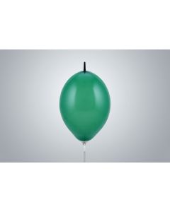 Ballons chaîne 15 cm vert foncé