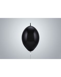 Ballons chaîne 15 cm noir