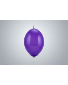Ballons chaîne 15 cm violet