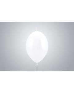 Ballons chaîne 15 cm blanc