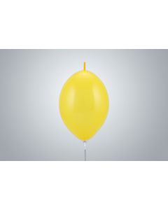 Palloncini catena 15 cm gialli