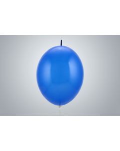 Kettenballone 35cm dunkelblau nicht gefüllt