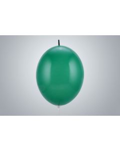 Kettenballone 35cm grün nicht gefüllt