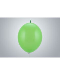 Kettenballone 35cm limettengrün nicht gefüllt