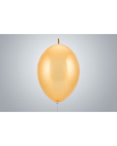 Palloncini catena 35cm metallizzati oro