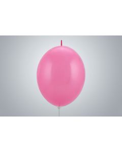 Ballons chaîne 35cm rose bonbon