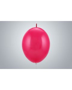 Kettenballone 35cm magenta nicht gefüllt