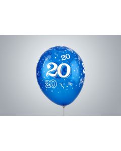 "20" anni 35 cm blu