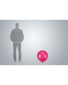 Ballon géant magenta 55 cm