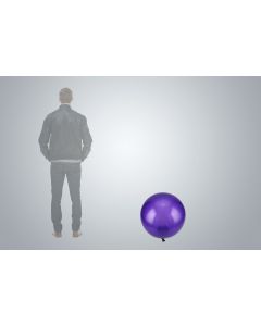 Pallone gigante viola 55 cm