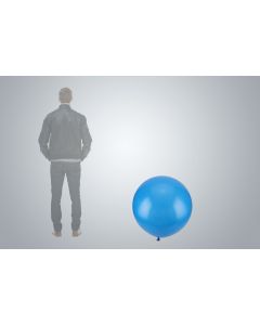 Pallone gigante blu 75cm