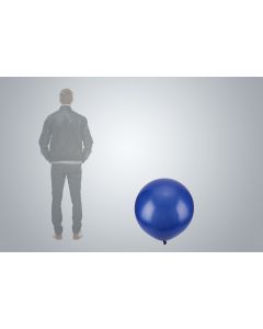 Ballon géant bleu foncé 75cm