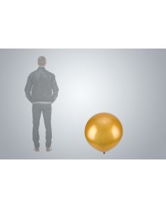 Ballon géant or métallisé 75cm