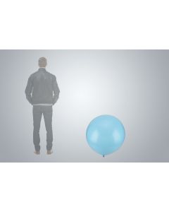 Ballon géant bleu clair 75cm