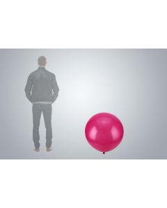 Pallone gigante magenta 75cm