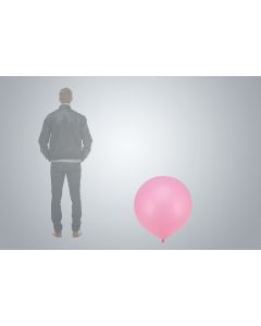 Pallone gigante rosa 75cm