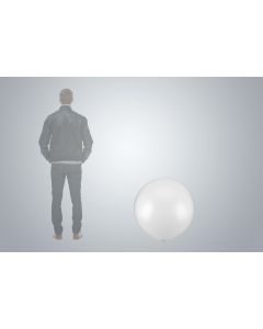 Ballon géant blanc 75cm
