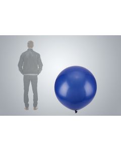 Ballon géant bleu foncé 115cm