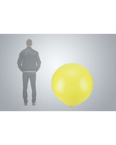 Pallone gigante giallo 115cm