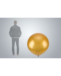 Ballon géant or métallisé 115cm