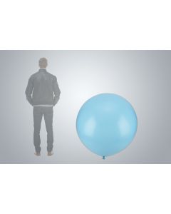 Ballon géant bleu clair 115cm