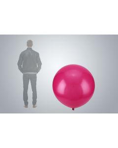 Pallone gigante magenta 115cm