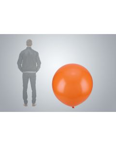Ballon géant orange 115cm