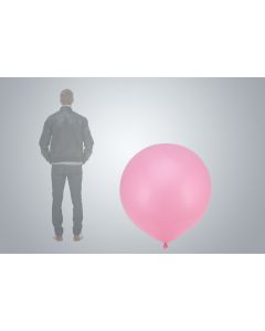 Pallone gigante rosa 115cm