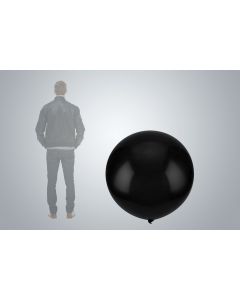 Ballon géant noir 115cm